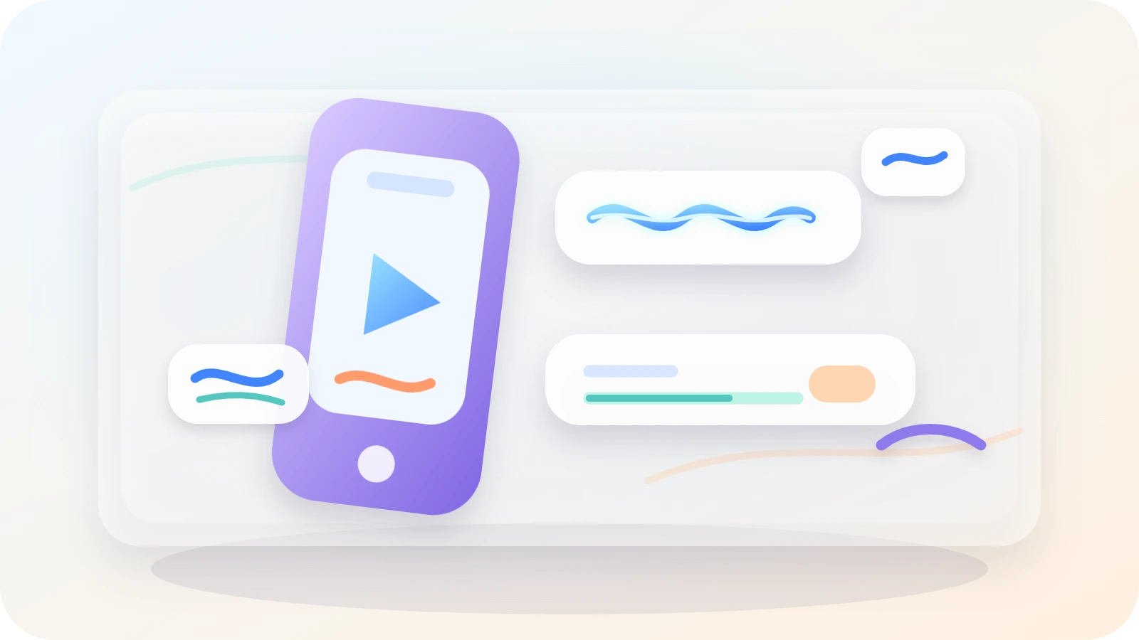 Mobile video illustration