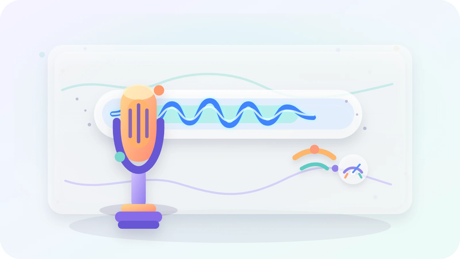 Speech frequency illustration